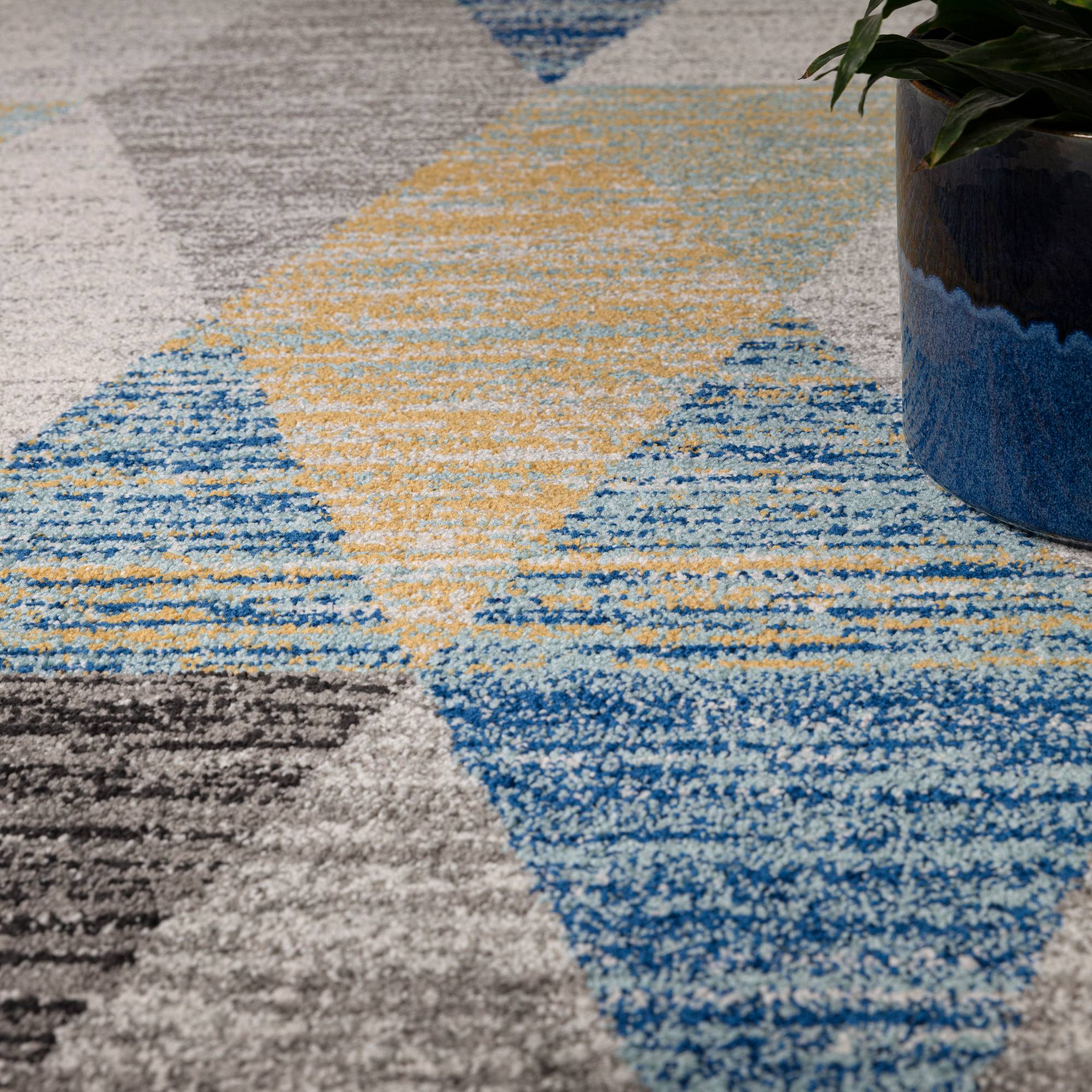 Vloerkleed Muse Harlequin Blue MU25