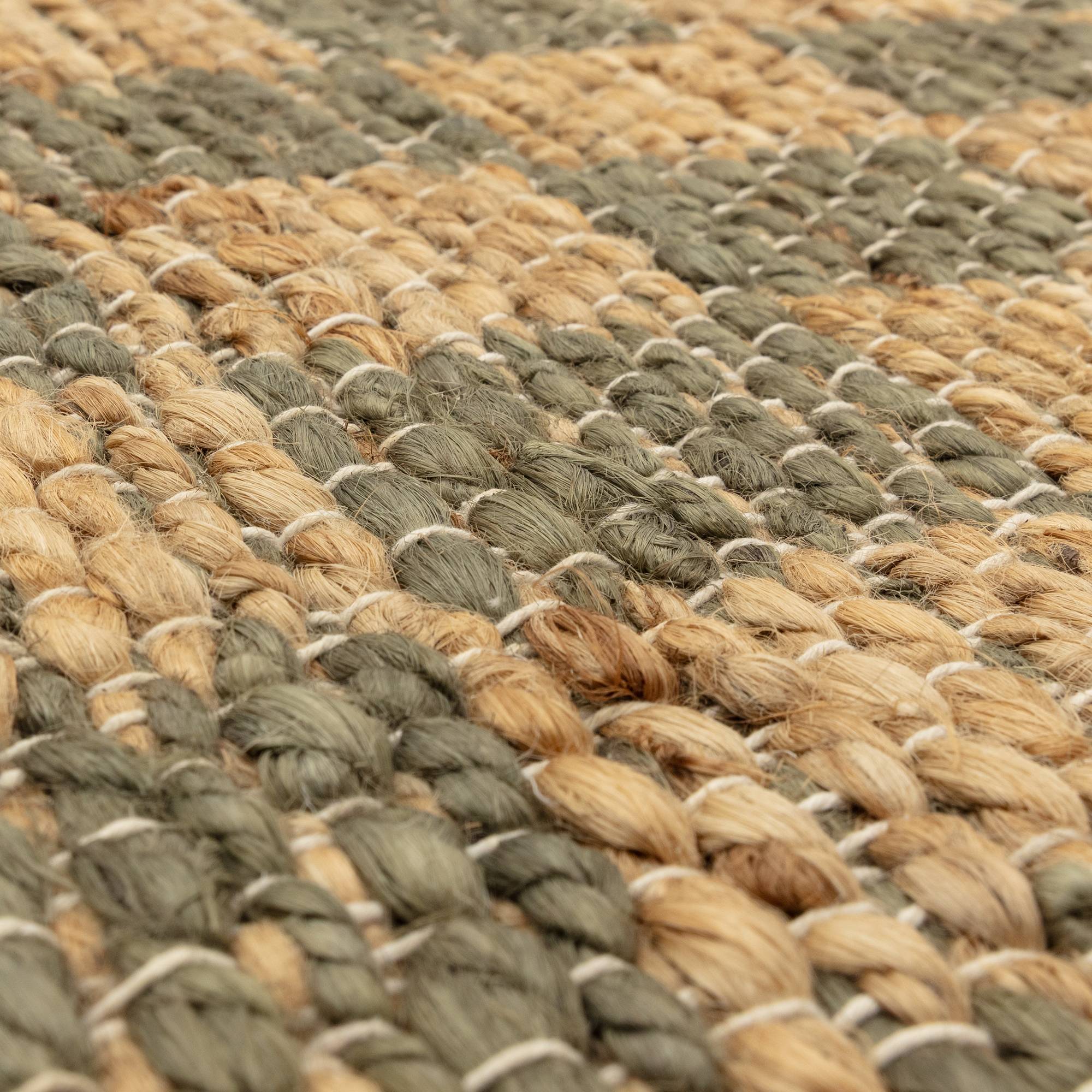 Vloerkleed Naturi Olive Green