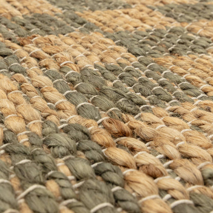 Vloerkleed Naturi Olive Green