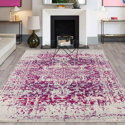 Vloerkleed Nova Antique Fuchsia NV08