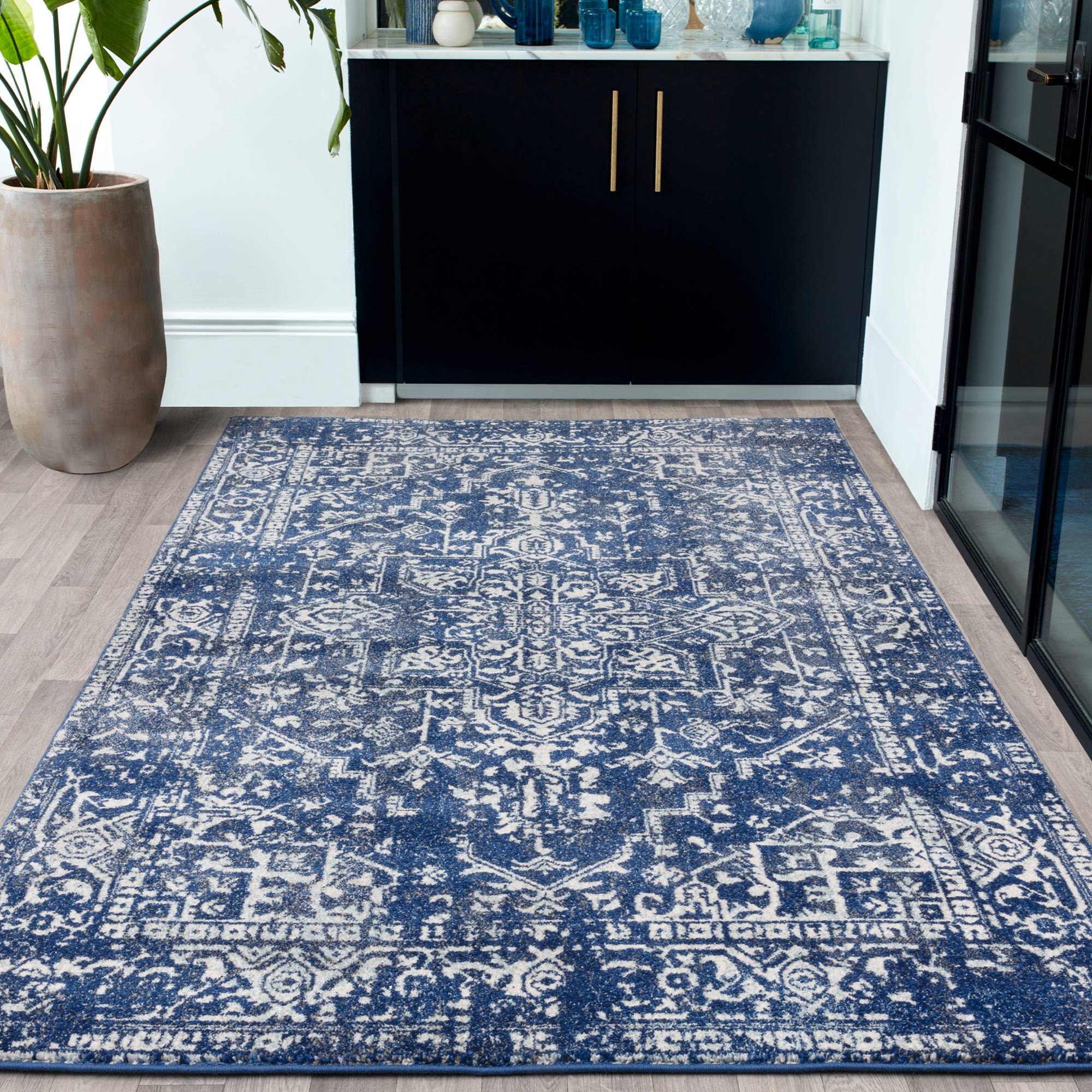 Vloerkleed Nova Antique Navy NV11