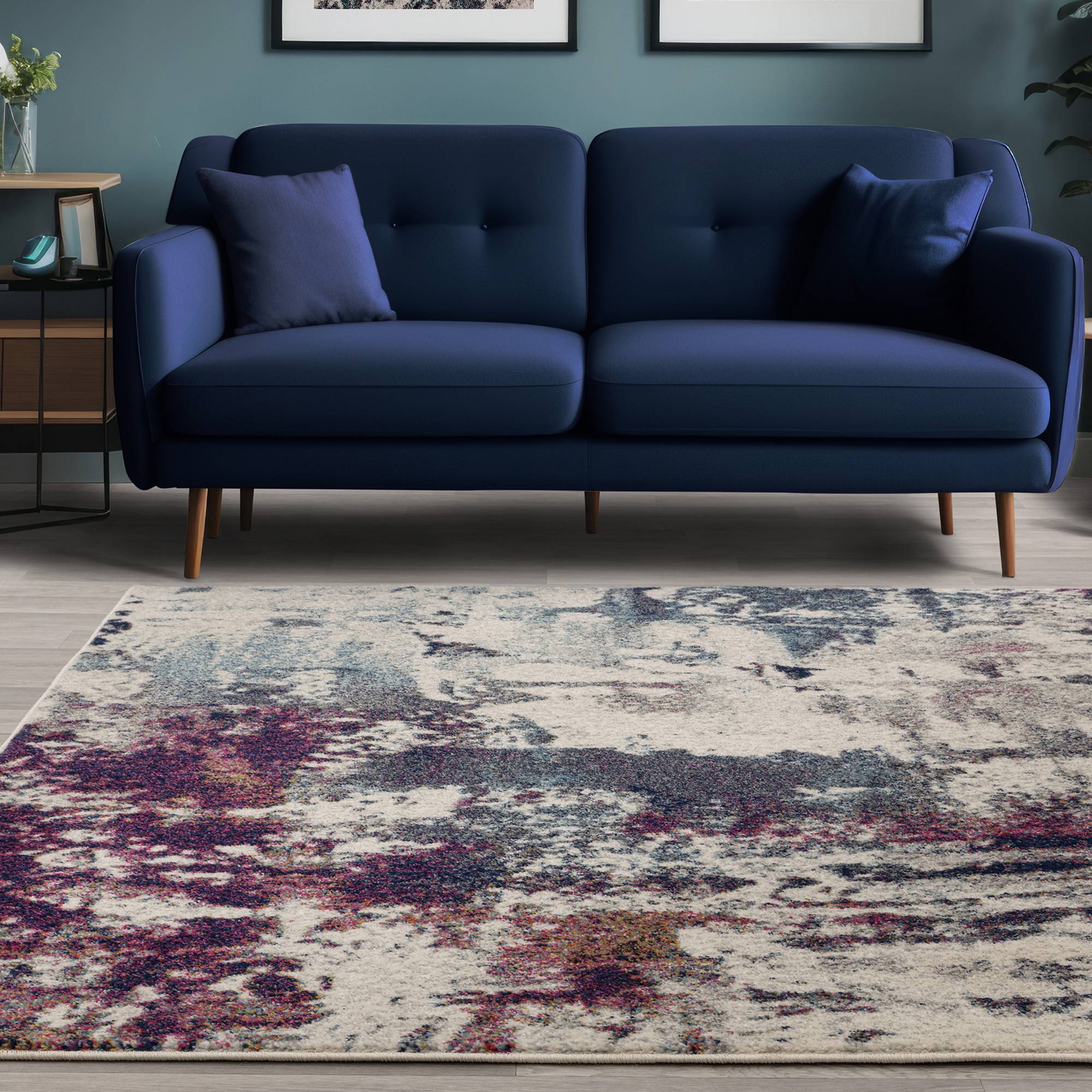 Vloerkleed Nova Navy Multi NV23
