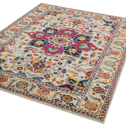 Vloerkleed Nova White Multi NV24
