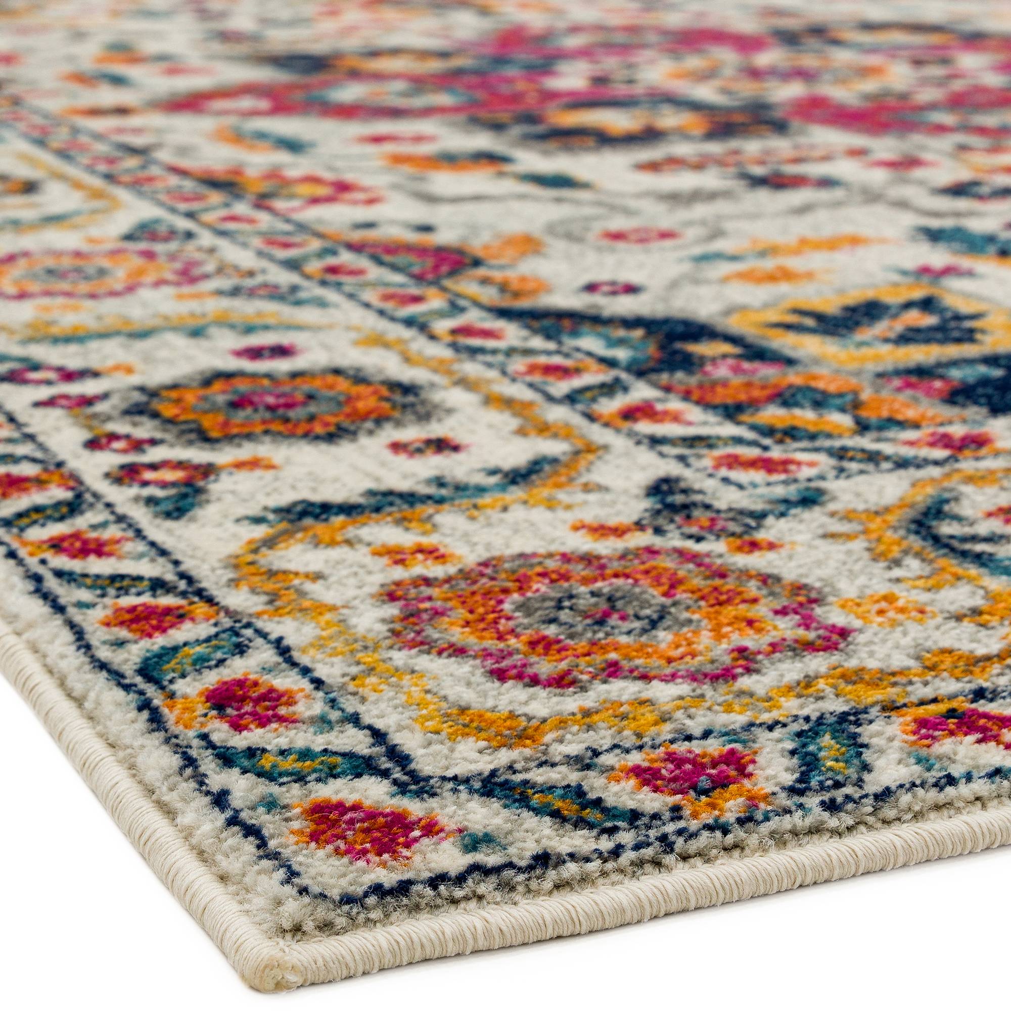 Vloerkleed Nova White Multi NV24