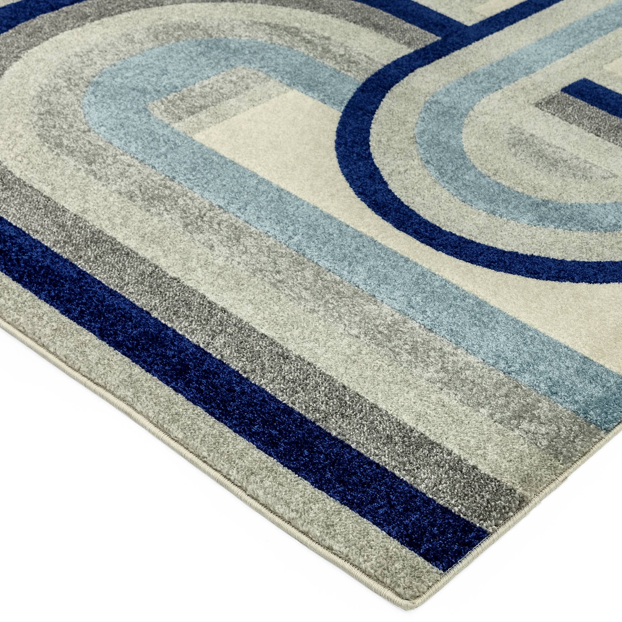 Vloerkleed Nova Retro Blue NV30
