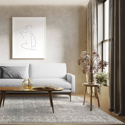 Vloerkleed Nova Tribal Grey NV33