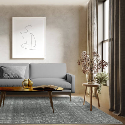 Vloerkleed Nova Dark Grey NV34