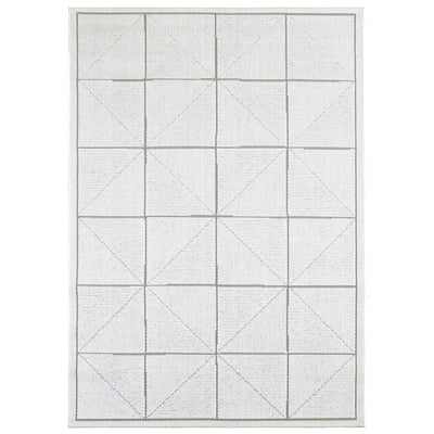 Vloerkleed Rugestiq Patio PAT06 ivoor ruit – foto 1