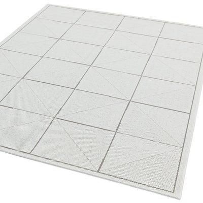 Vloerkleed Rugestiq Patio PAT06 ivoor ruit – foto 2