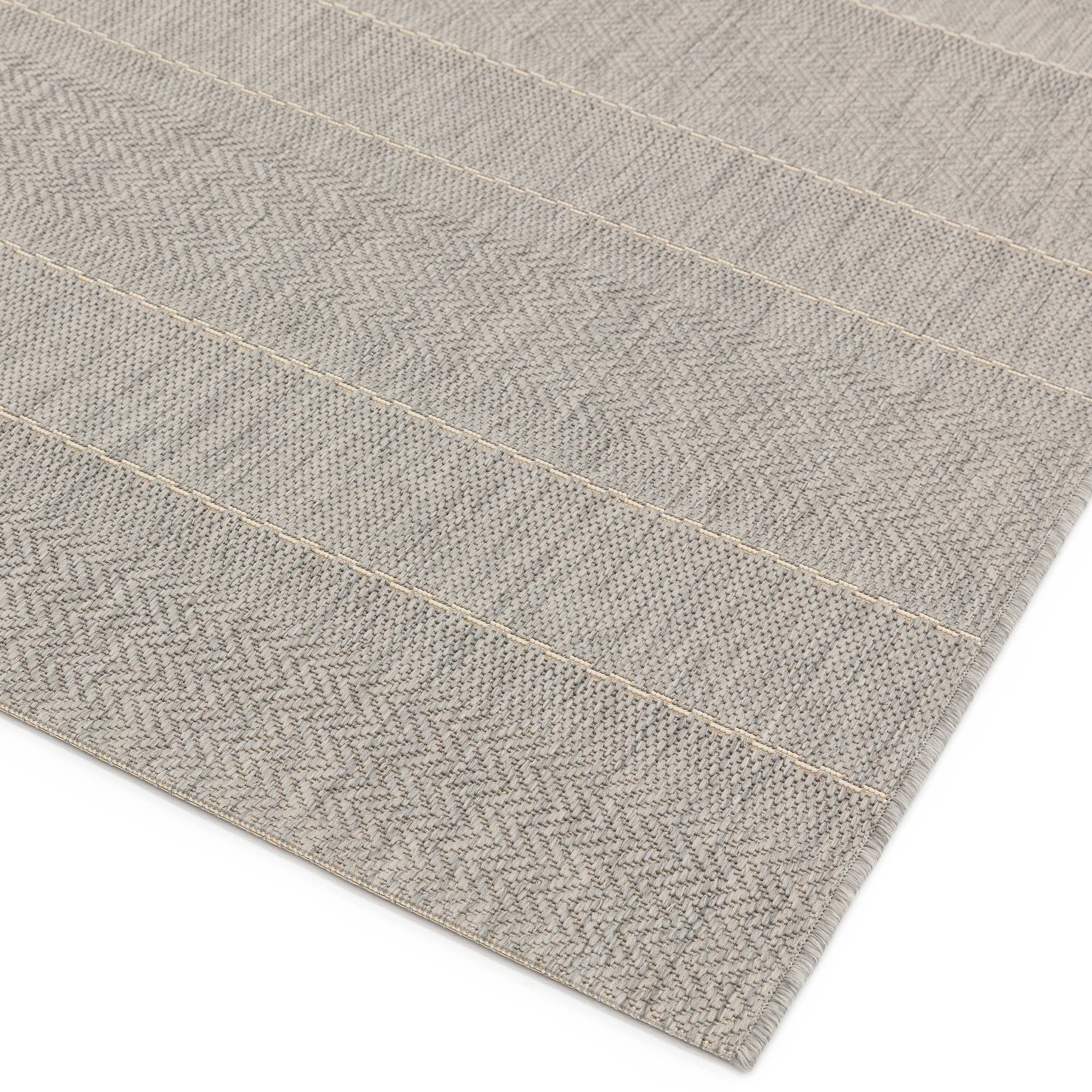 Vloerkleed Patio 03 Beige Stripe
