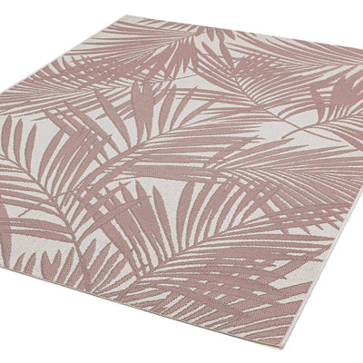 Vloerkleed Rugestiq Patio PAT21 roze palm – foto 3