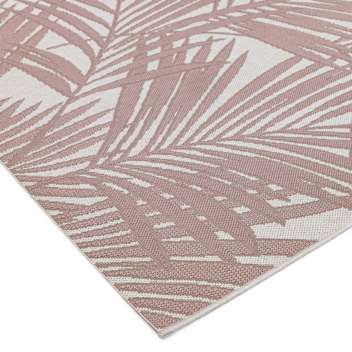 Vloerkleed Rugestiq Patio PAT21 roze palm – foto 4