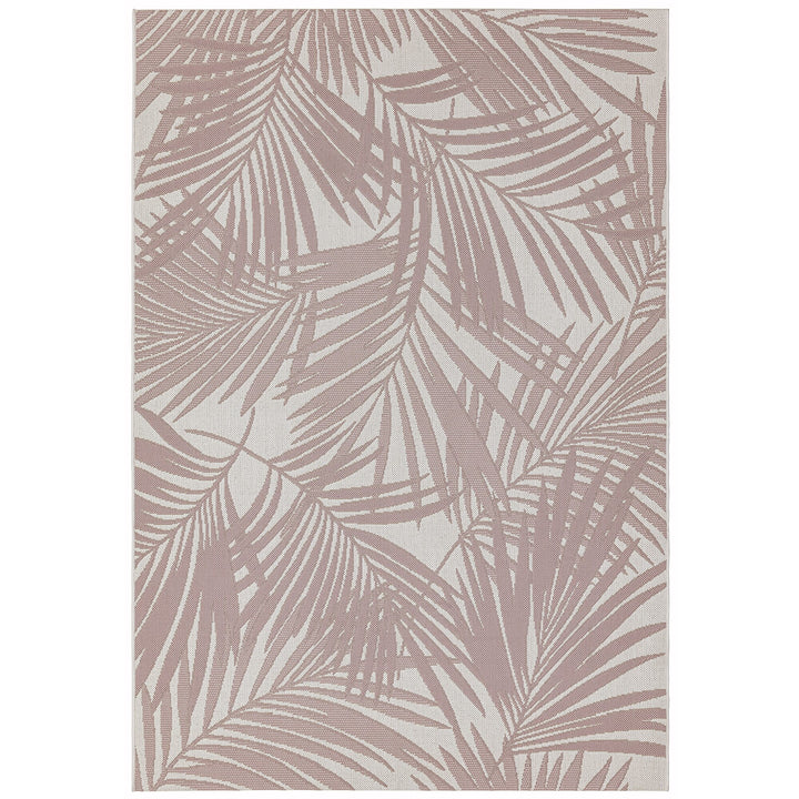 Vloerkleed Rugestiq Patio PAT21 roze palm