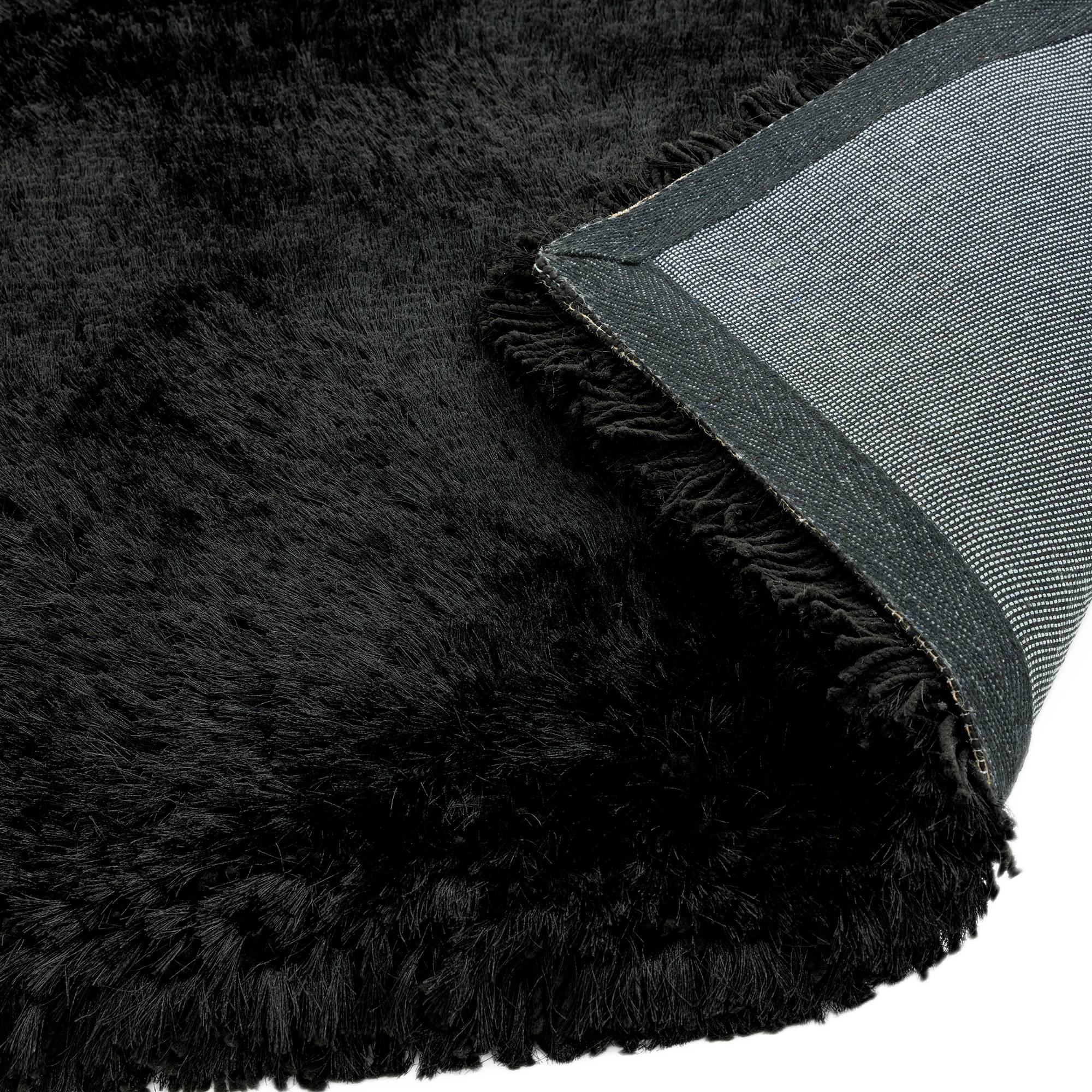 Vloerkleed Plush Black
