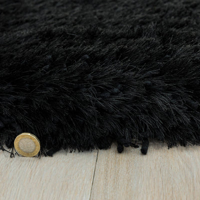 Vloerkleed Plush Black