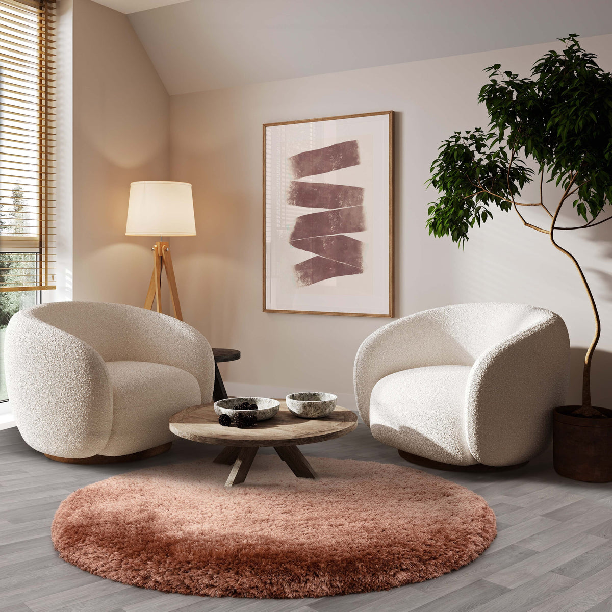 Vloerkleed Rugestiq Plush zachtroze – foto 7