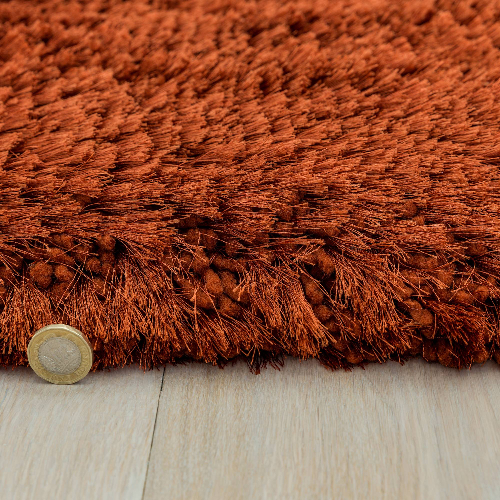 Vloerkleed Plush Rust