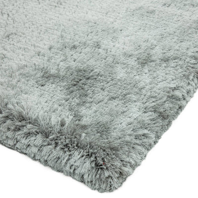 Vloerkleed Plush Circle Silver (Circle)