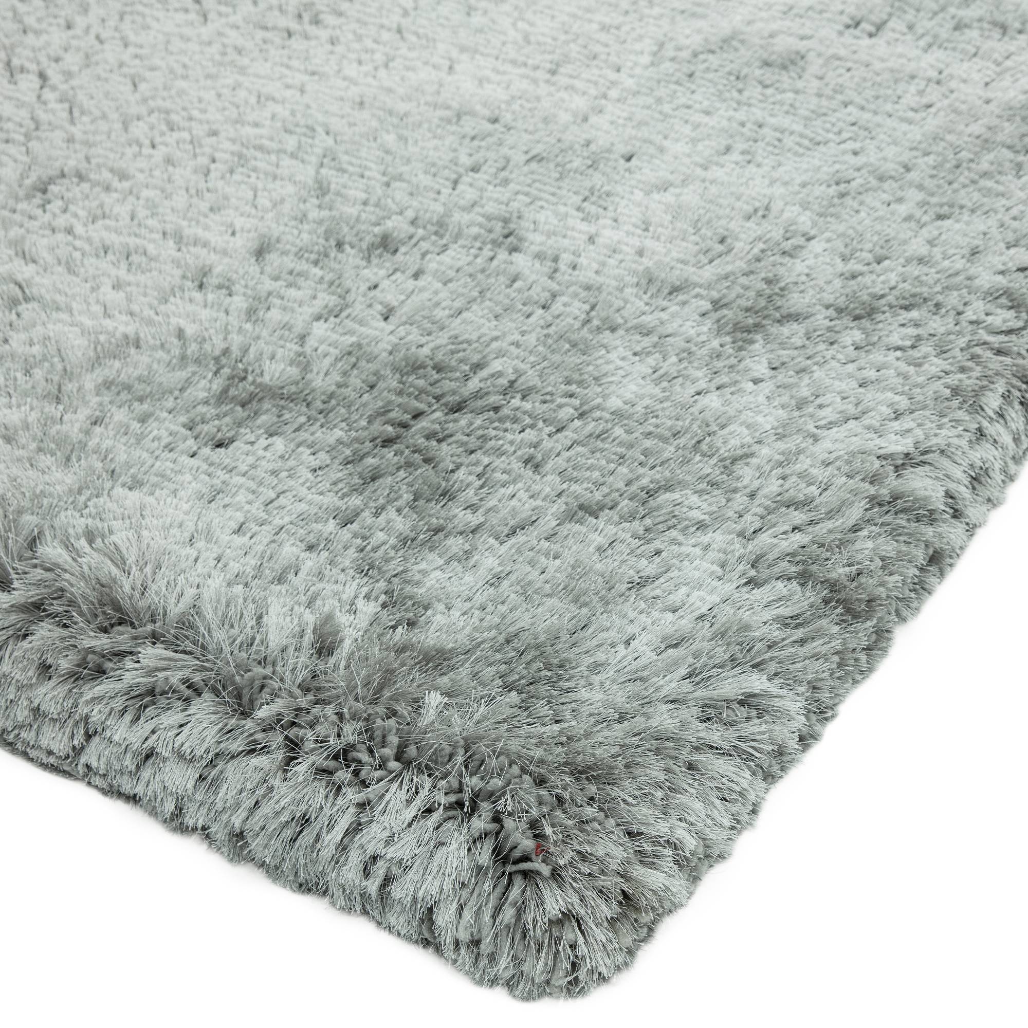 Vloerkleed Plush Silver