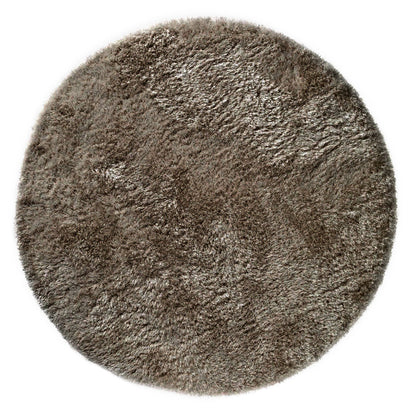 Vloerkleed Plush Circle Taupe (Circle)