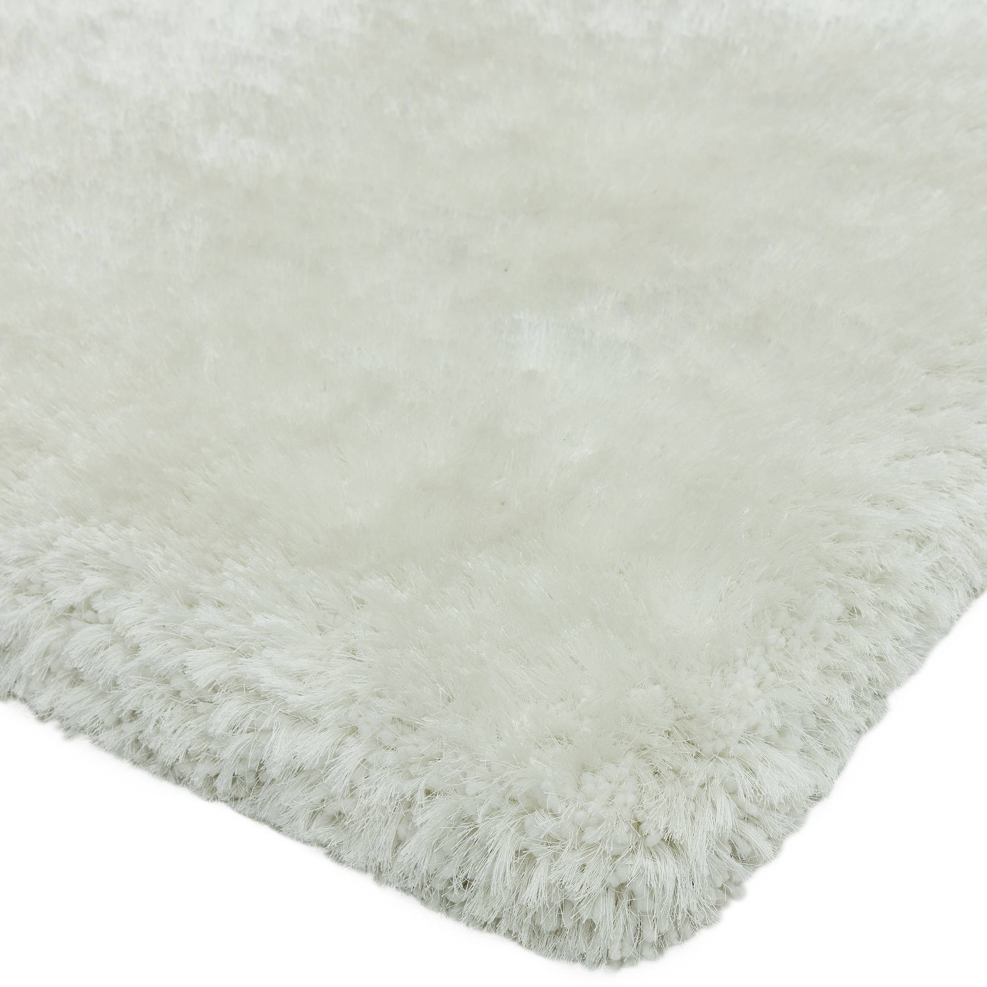 Vloerkleed Plush Circle White (Circle)