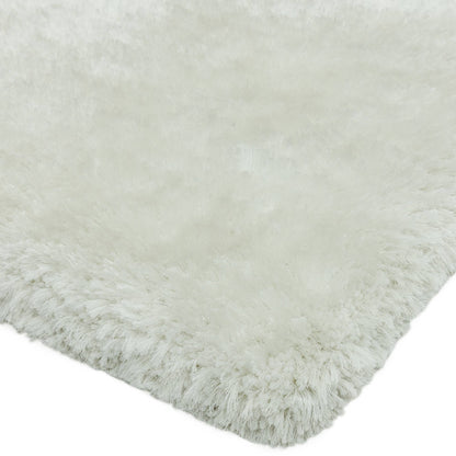 Vloerkleed Plush Circle White (Circle)