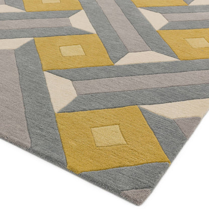 Vloerkleed Reef RF01 Motif Ochre Grey