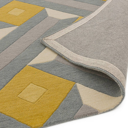 Vloerkleed Reef Runner RF01 Motif Ochre Grey