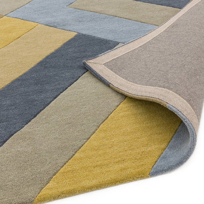 Vloerkleed Reef RF02 Big Zig Ochre Grey