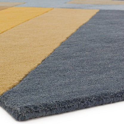 Vloerkleed Reef RF02 Big Zig Ochre Grey