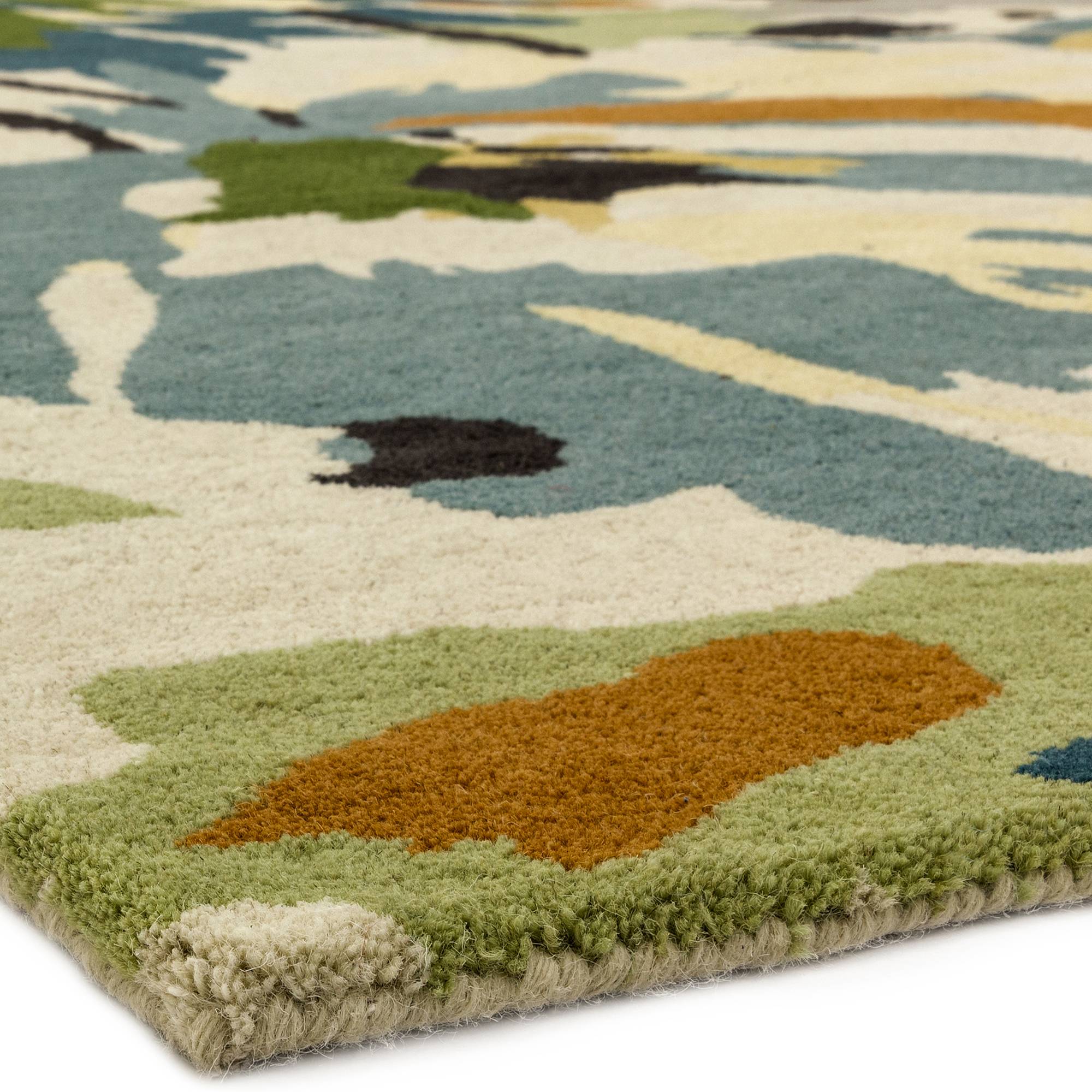 Vloerkleed Reef RF11 Floral Green Multi