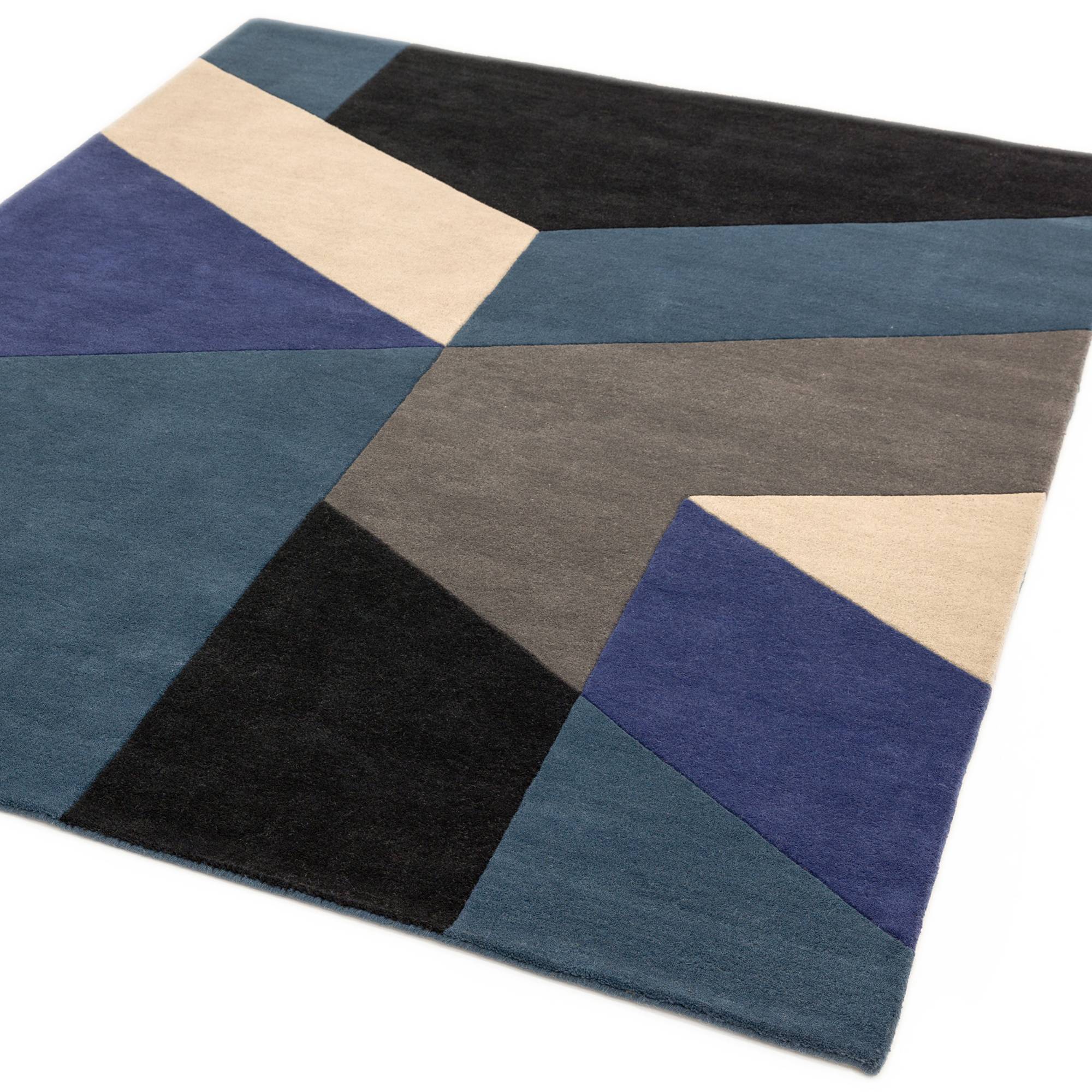 Vloerkleed Reef RF13 Big Geo Blue