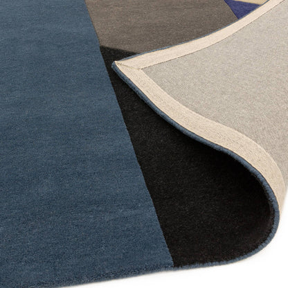 Vloerkleed Reef RF13 Big Geo Blue