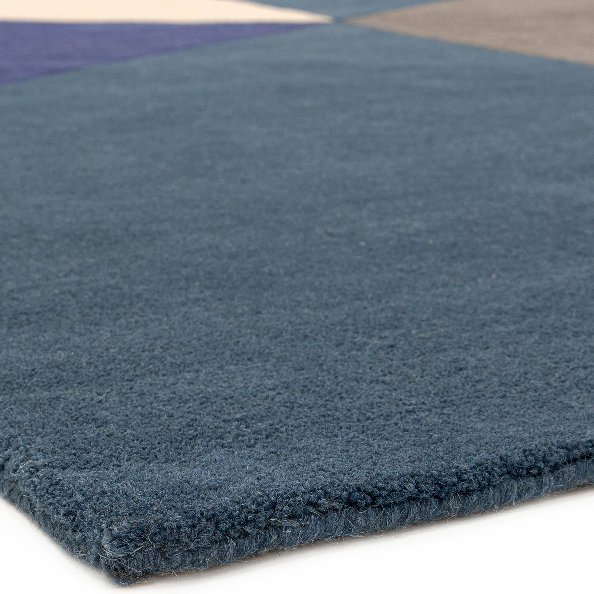 Vloerkleed Reef RF13 Big Geo Blue