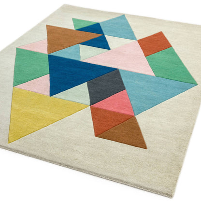Vloerkleed Reef RF18 Triangle Multi