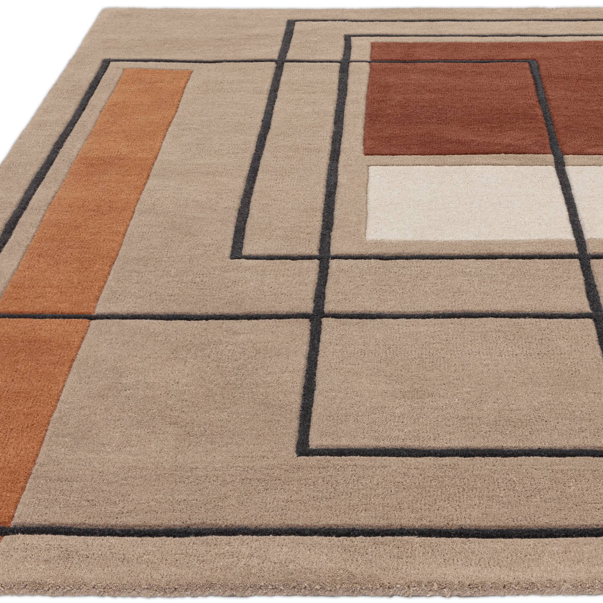 Vloerkleed Reef RF20 Outline Terracotta