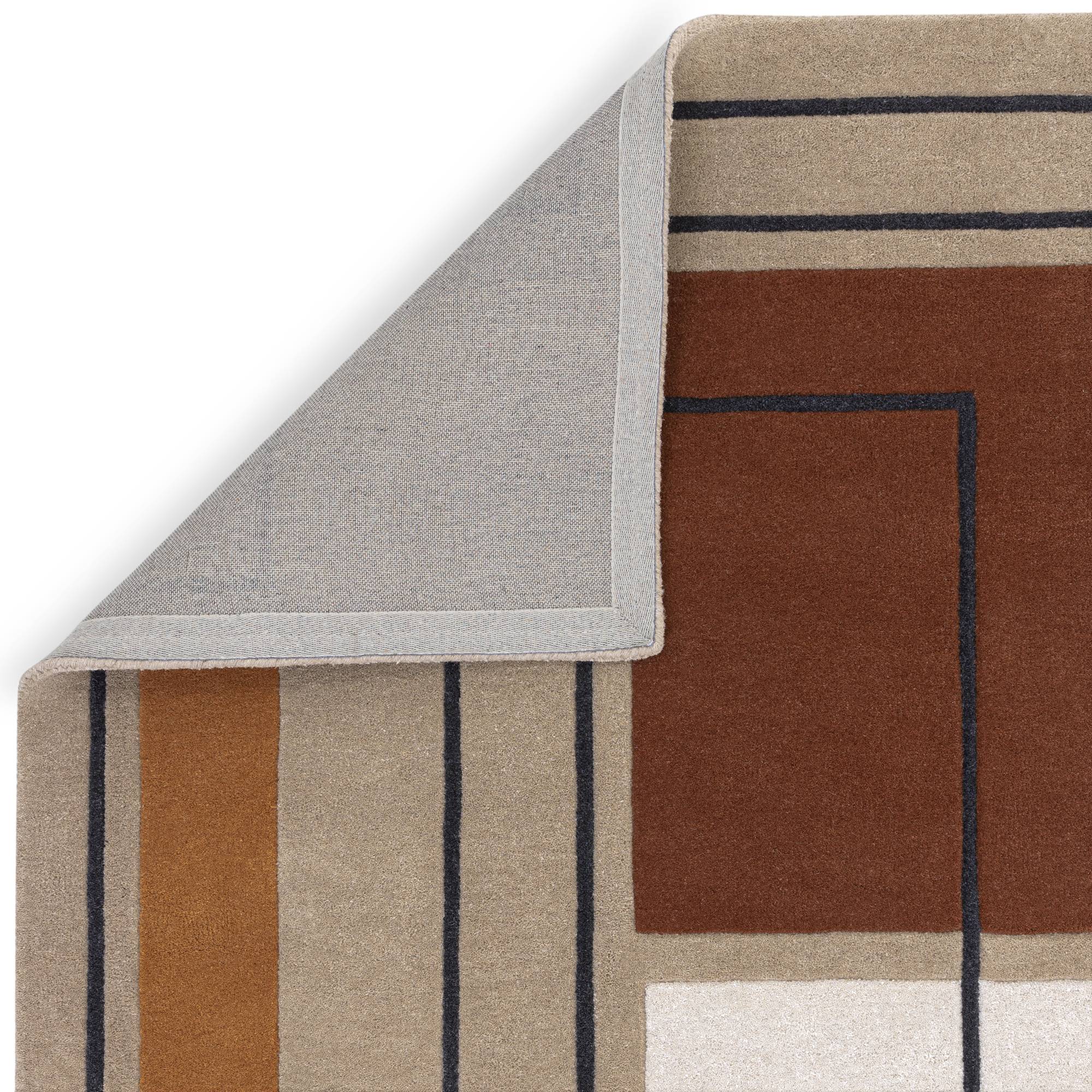Vloerkleed Reef RF20 Outline Terracotta