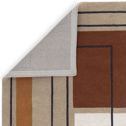 Vloerkleed Reef RF20 Outline Terracotta