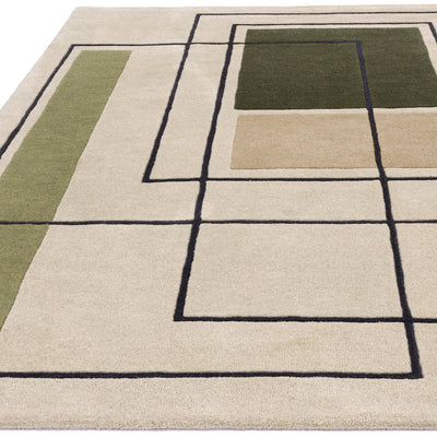 Vloerkleed Reef RF21 Outline Khaki