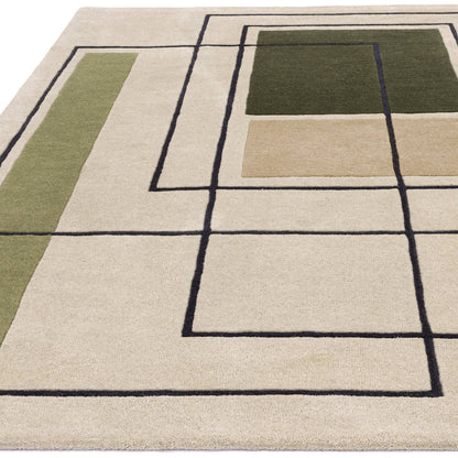 Vloerkleed Reef RF21 Outline Khaki