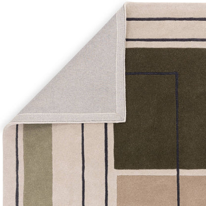 Vloerkleed Reef RF21 Outline Khaki