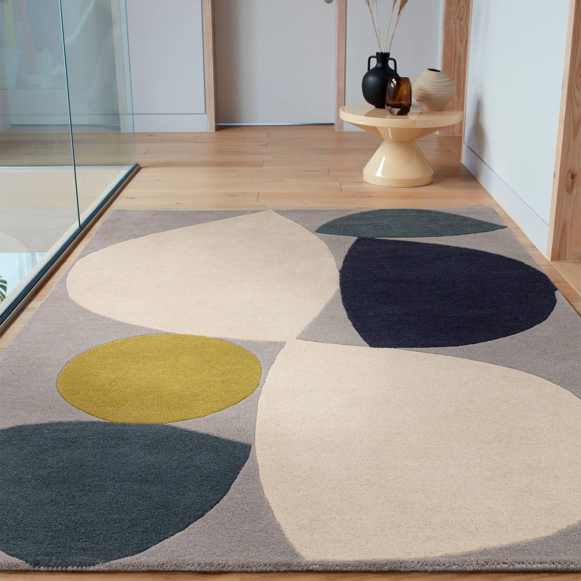 Vloerkleed Reef RF25 Mid Century Teal
