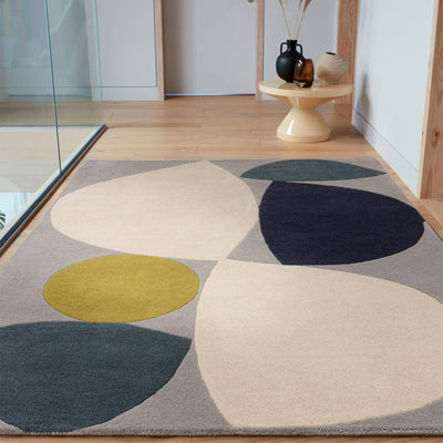 Vloerkleed Reef RF25 Mid Century Teal
