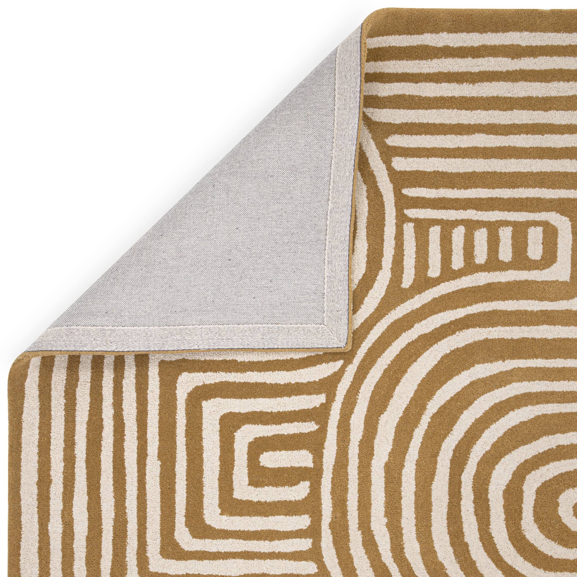 Vloerkleed Reef RF28 Curve Ochre