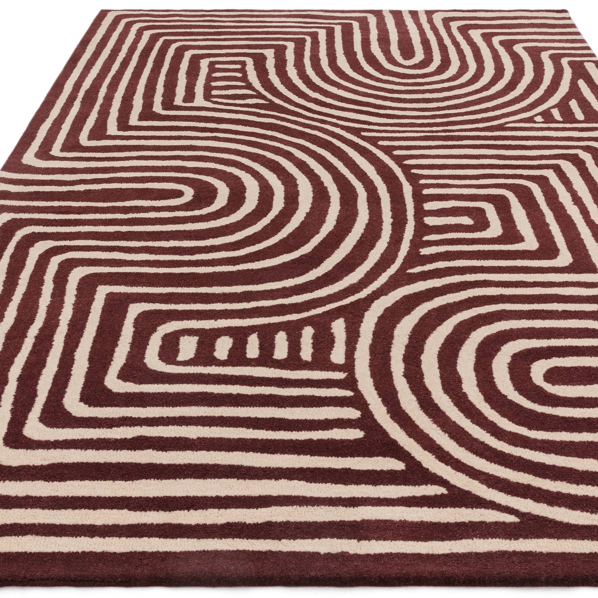 Vloerkleed Reef RF29 Curve Plum