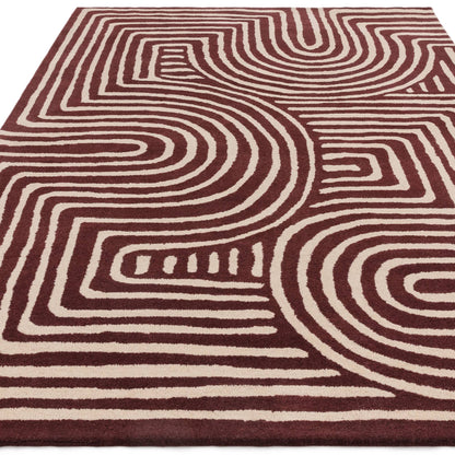 Vloerkleed Reef RF29 Curve Plum
