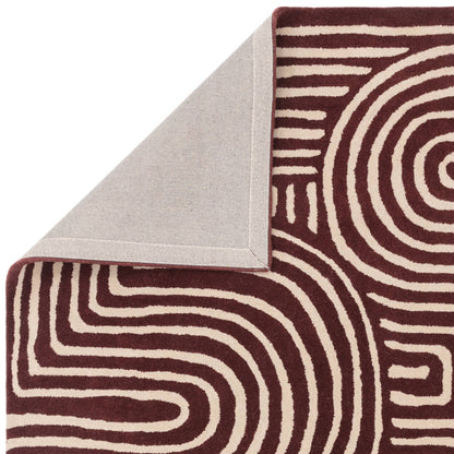Vloerkleed Reef RF29 Curve Plum