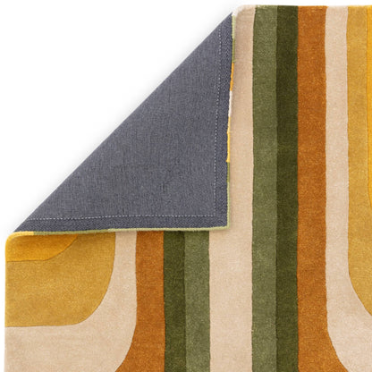 Vloerkleed Romy 02 Retro Green GRS