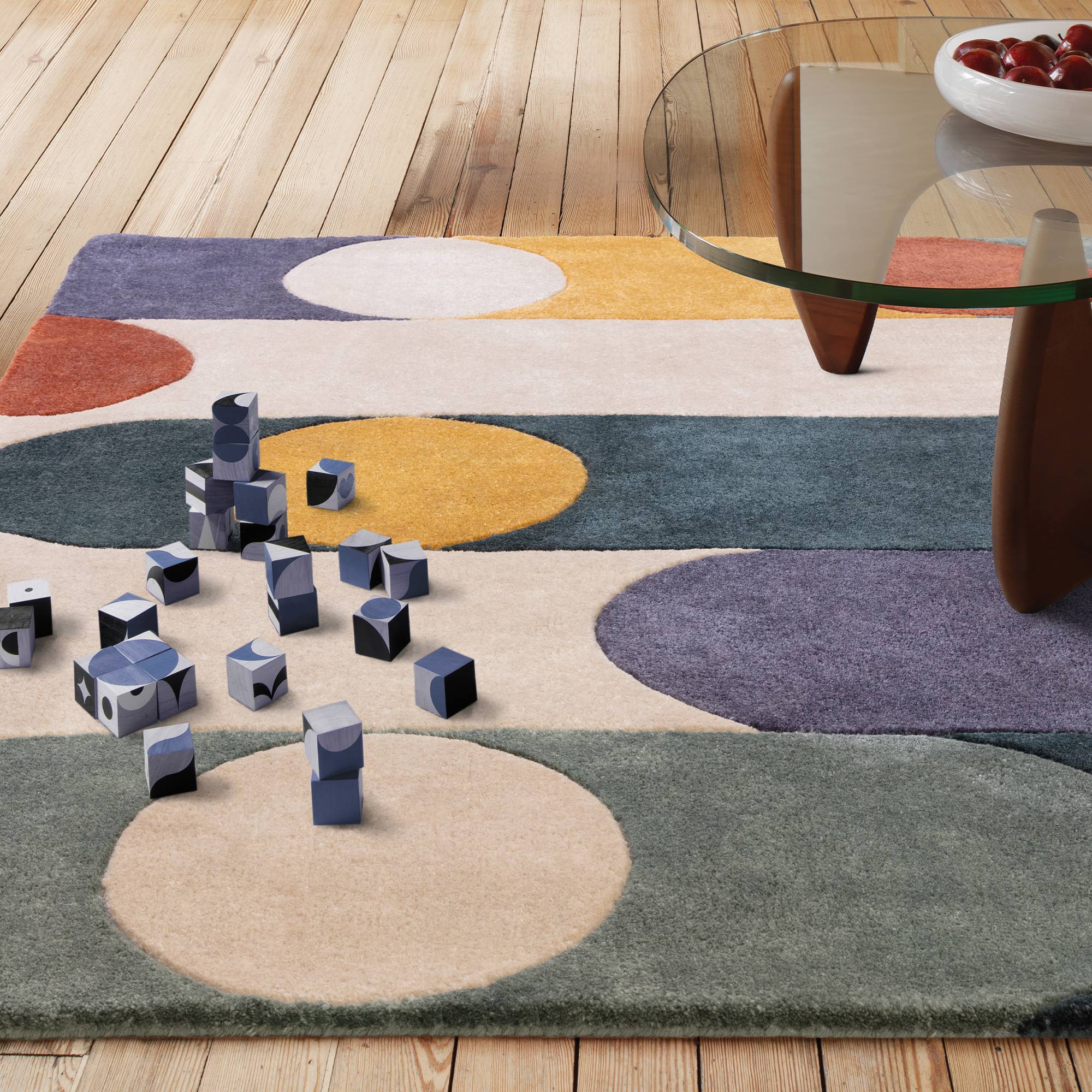 Vloerkleed Romy 07 Morse Multi GRS
