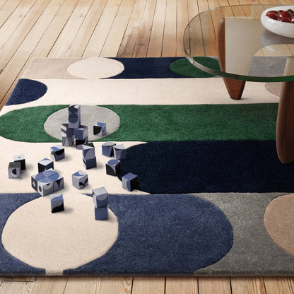 Vloerkleed Romy 08 Morse Blue GRS